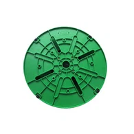 450MM elektrokaplama qabul qiluvchi plastik g'altak